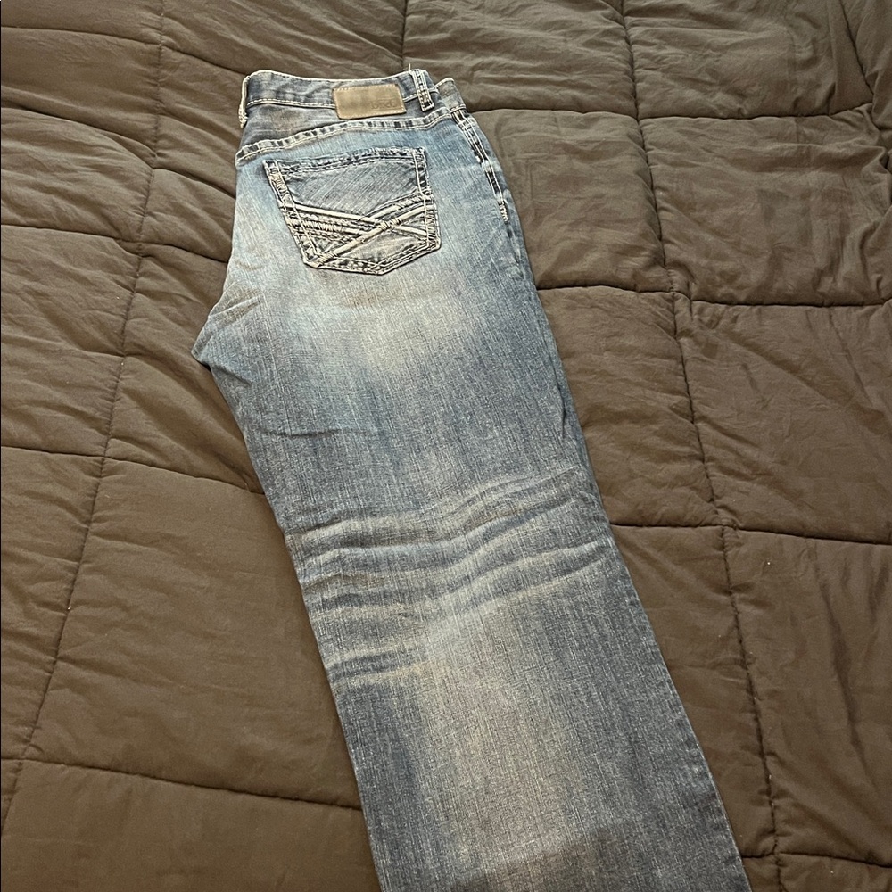 Mens BKE Seth 36R jeans straight leg
Like new